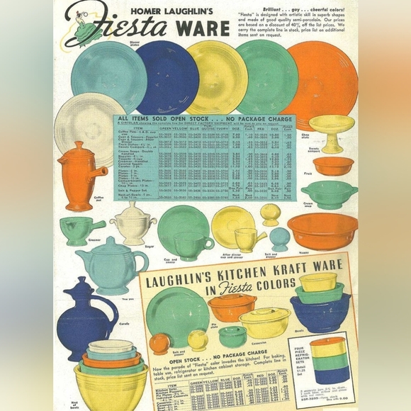 Fabulous Fiestaware - Picture 1 of 1
